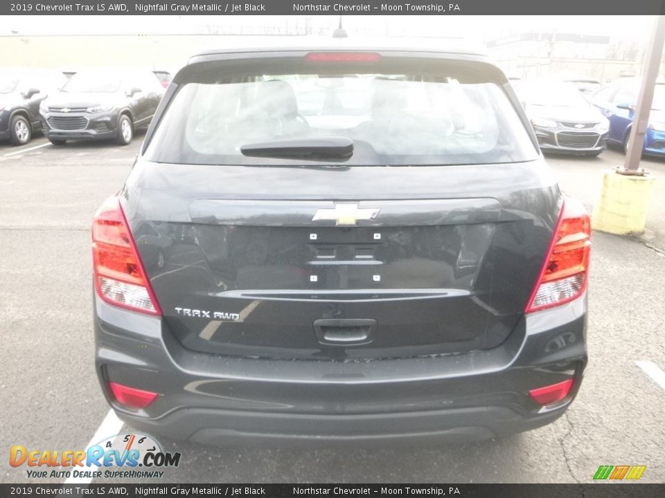 2019 Chevrolet Trax LS AWD Nightfall Gray Metallic / Jet Black Photo #4