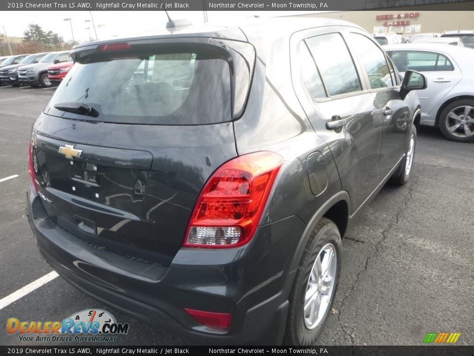 2019 Chevrolet Trax LS AWD Nightfall Gray Metallic / Jet Black Photo #5