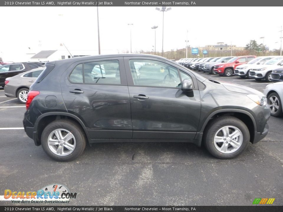 2019 Chevrolet Trax LS AWD Nightfall Gray Metallic / Jet Black Photo #6