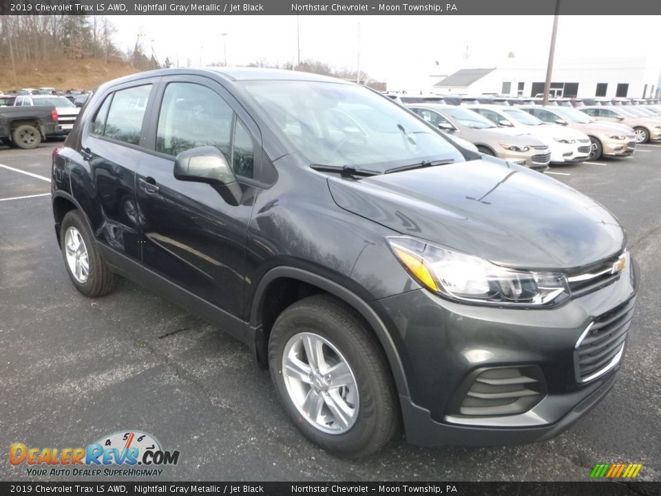 2019 Chevrolet Trax LS AWD Nightfall Gray Metallic / Jet Black Photo #7