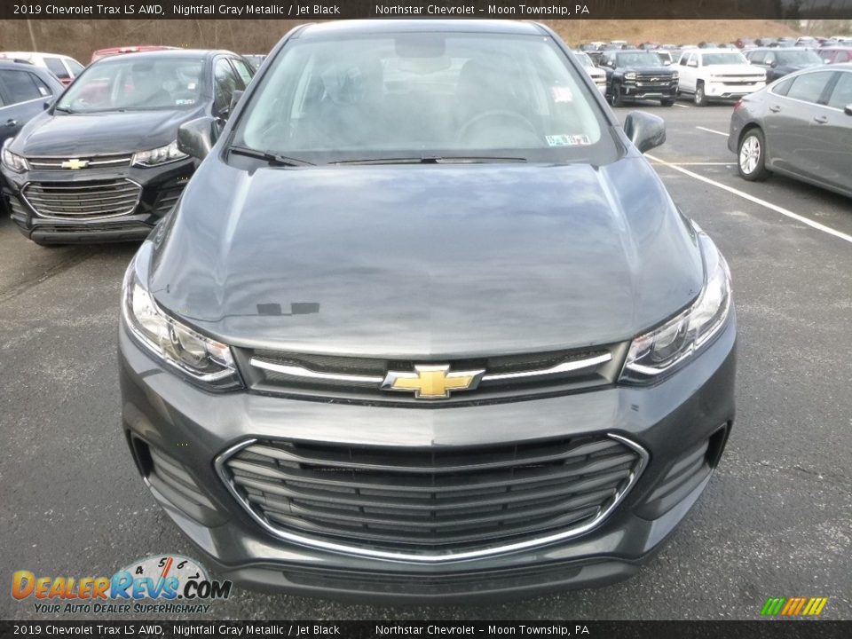 2019 Chevrolet Trax LS AWD Nightfall Gray Metallic / Jet Black Photo #8
