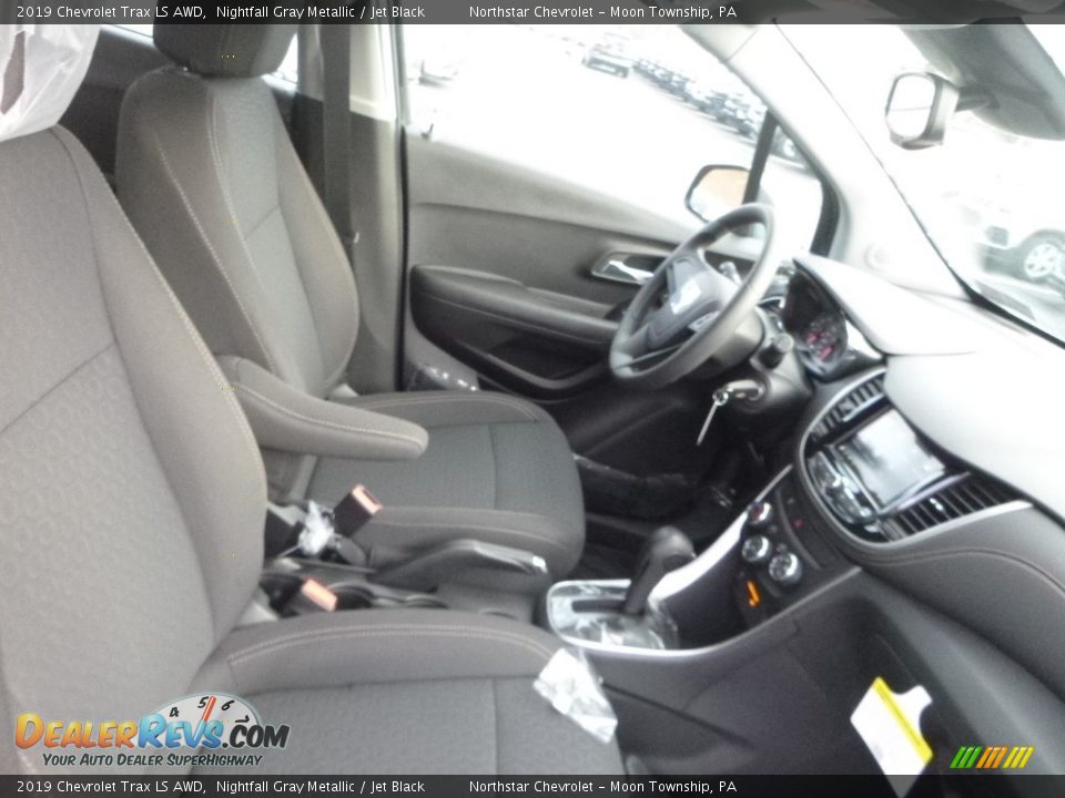 2019 Chevrolet Trax LS AWD Nightfall Gray Metallic / Jet Black Photo #10