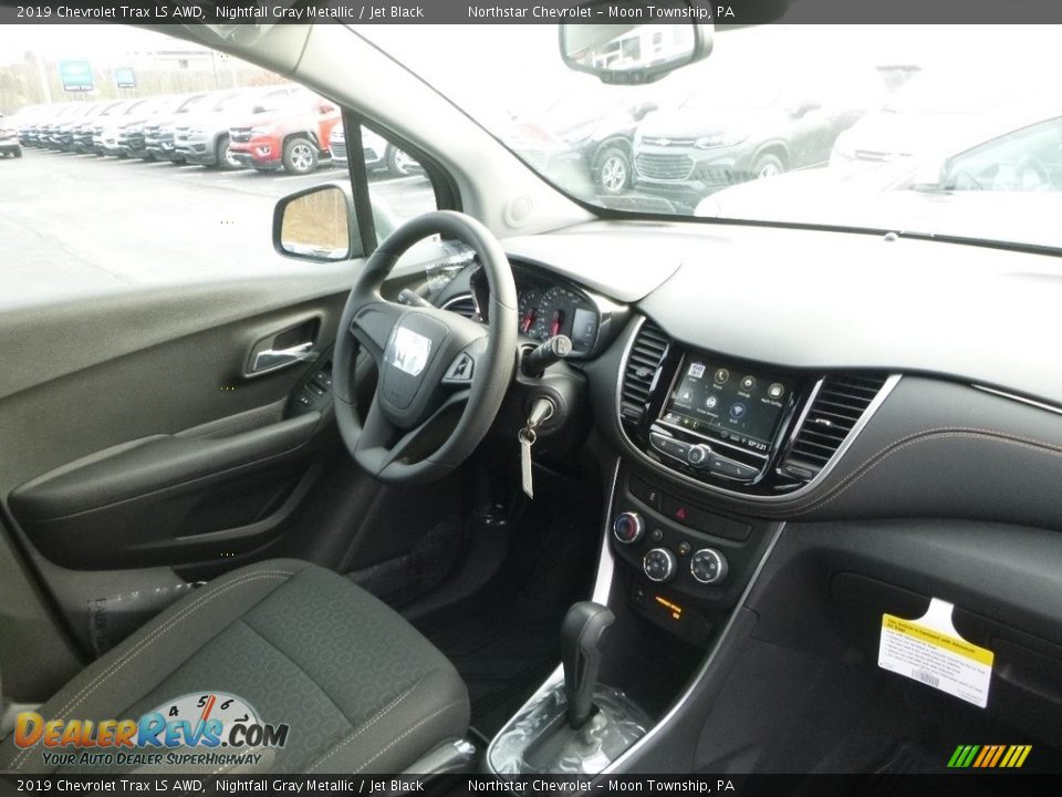 2019 Chevrolet Trax LS AWD Nightfall Gray Metallic / Jet Black Photo #11