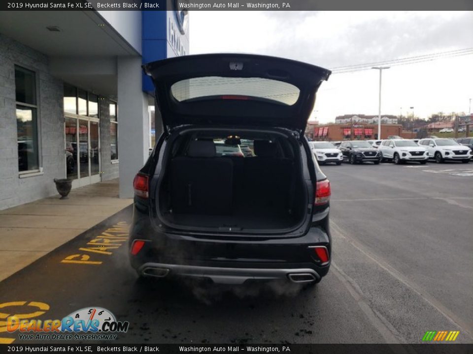 2019 Hyundai Santa Fe XL SE Becketts Black / Black Photo #13