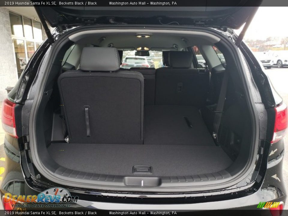 2019 Hyundai Santa Fe XL SE Becketts Black / Black Photo #14