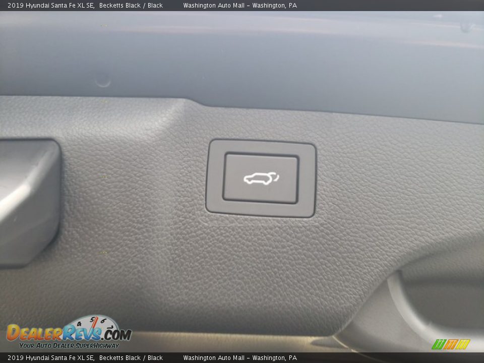 2019 Hyundai Santa Fe XL SE Becketts Black / Black Photo #15