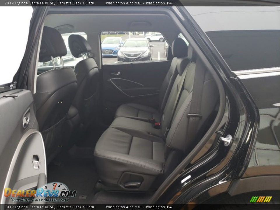 2019 Hyundai Santa Fe XL SE Becketts Black / Black Photo #16