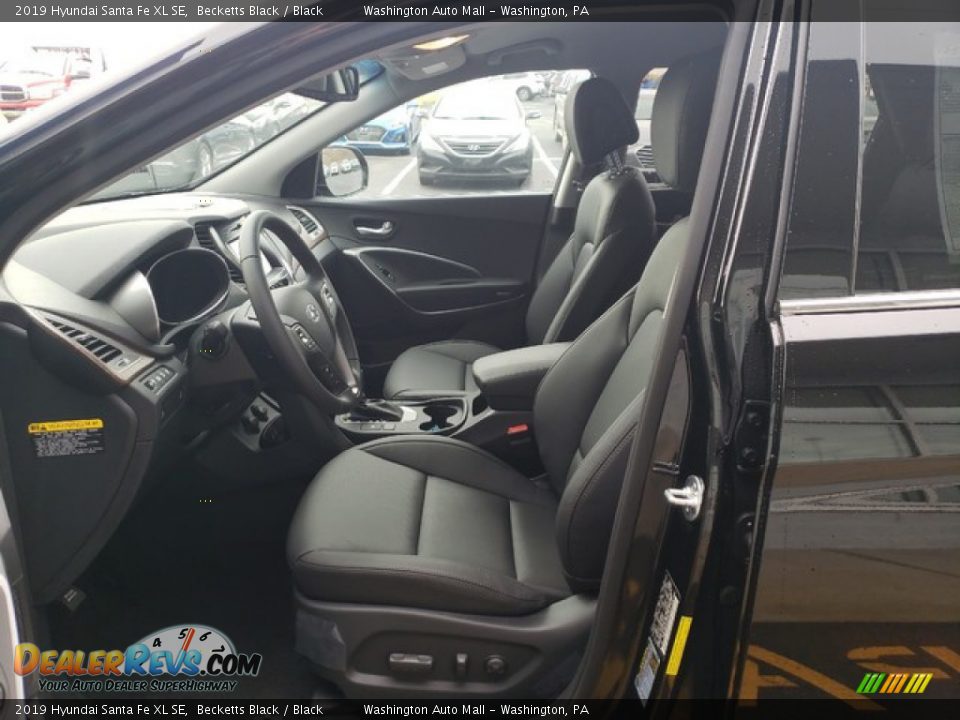 2019 Hyundai Santa Fe XL SE Becketts Black / Black Photo #17