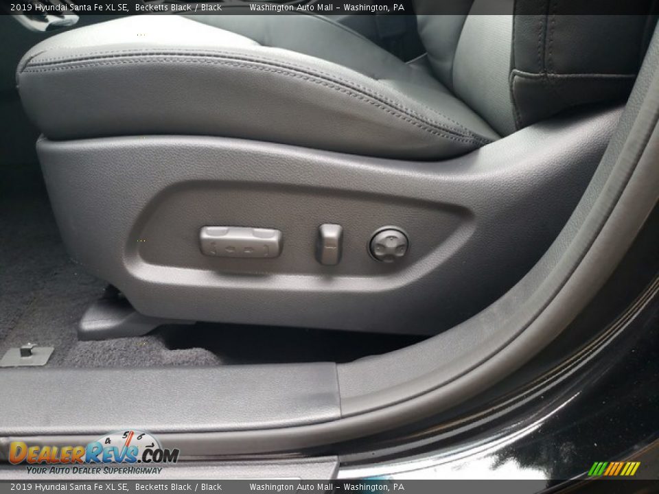 2019 Hyundai Santa Fe XL SE Becketts Black / Black Photo #19