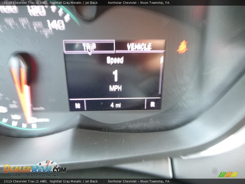 2019 Chevrolet Trax LS AWD Nightfall Gray Metallic / Jet Black Photo #19