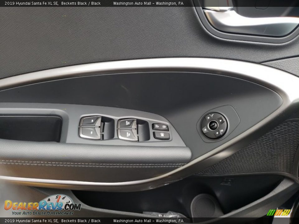 2019 Hyundai Santa Fe XL SE Becketts Black / Black Photo #20