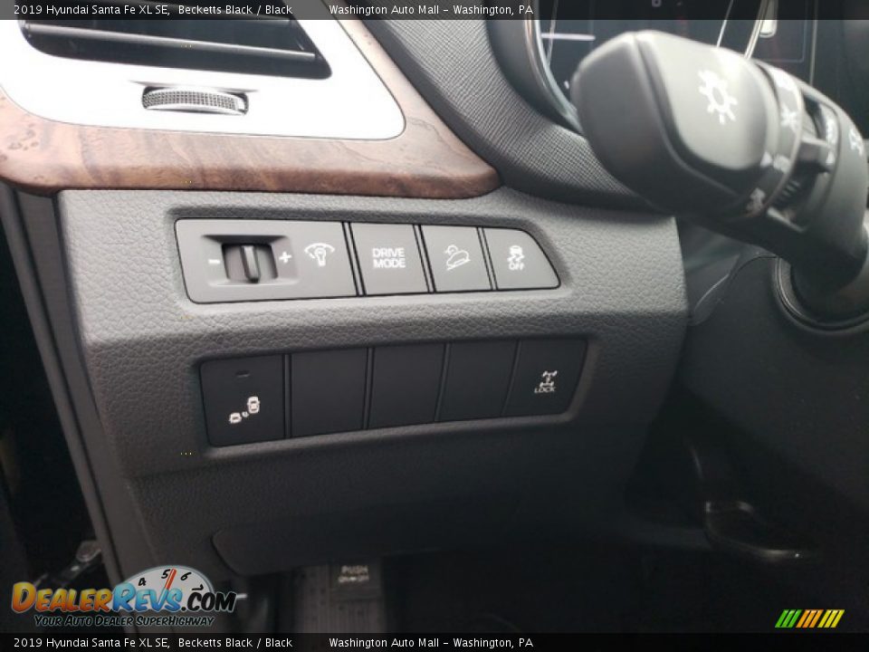 2019 Hyundai Santa Fe XL SE Becketts Black / Black Photo #21