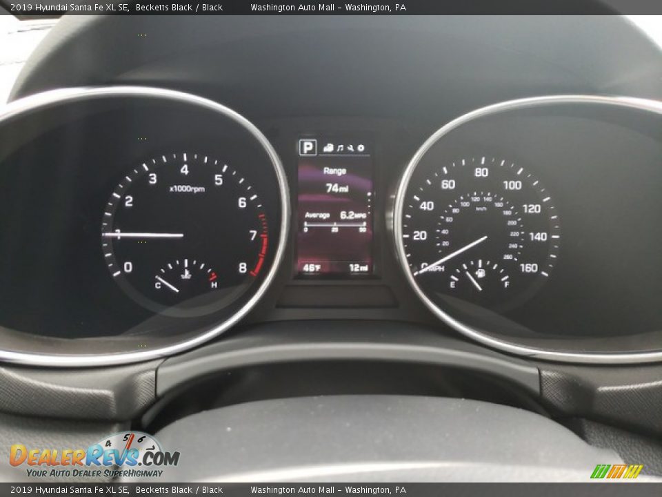 2019 Hyundai Santa Fe XL SE Becketts Black / Black Photo #23