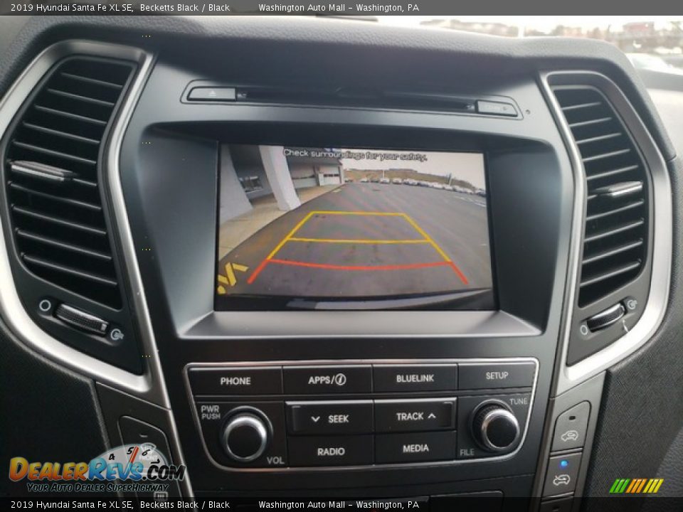 2019 Hyundai Santa Fe XL SE Becketts Black / Black Photo #25