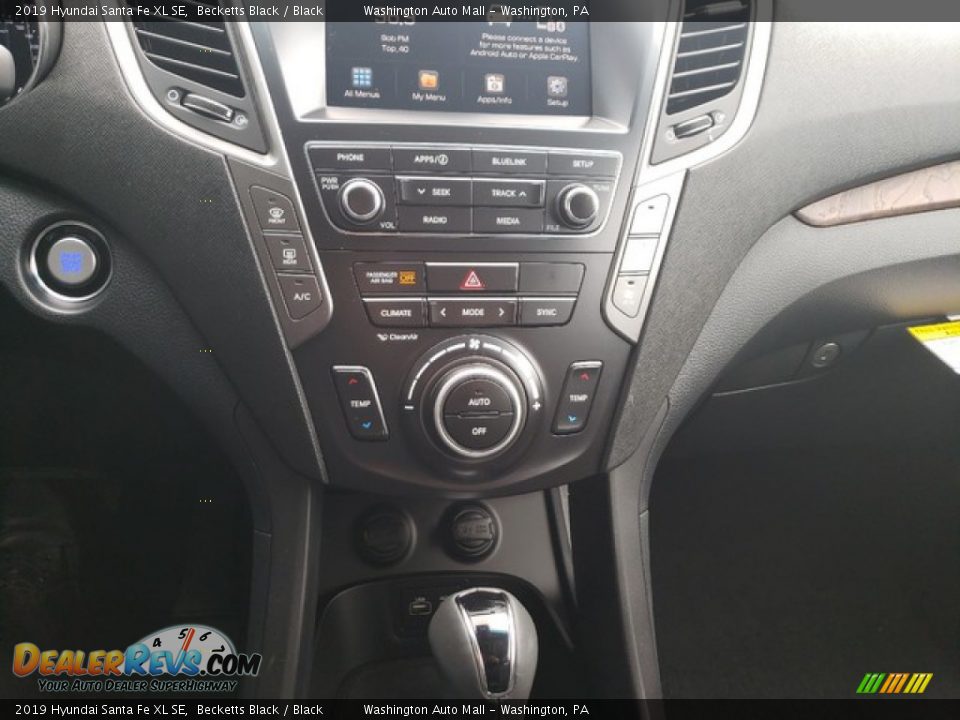 2019 Hyundai Santa Fe XL SE Becketts Black / Black Photo #26