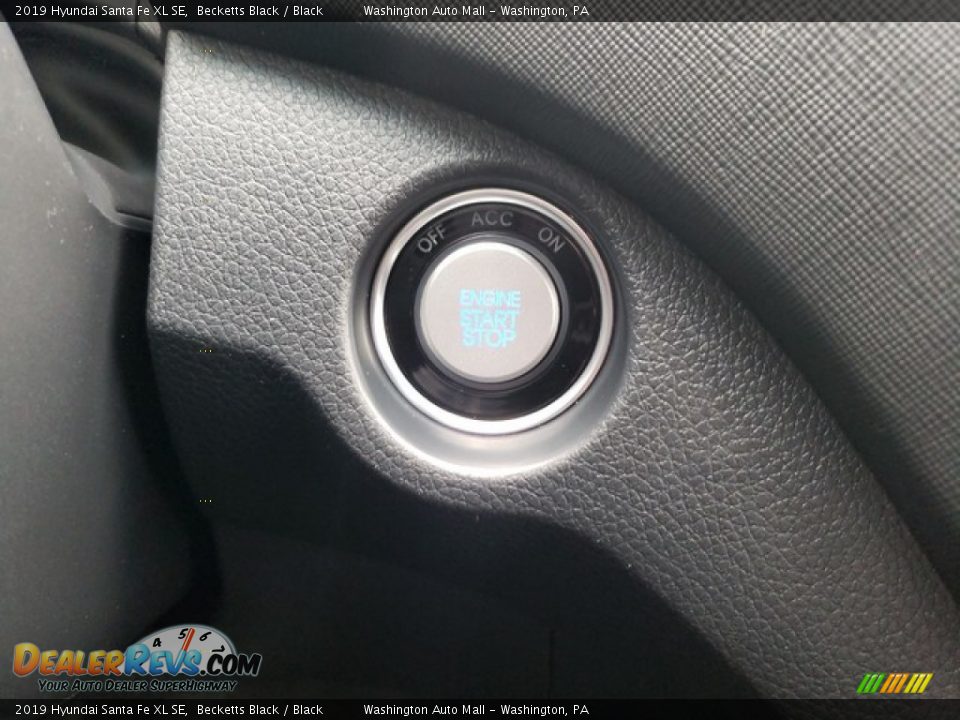 2019 Hyundai Santa Fe XL SE Becketts Black / Black Photo #28