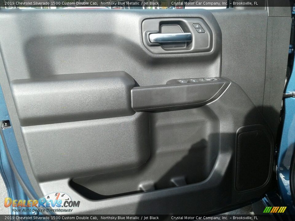 Door Panel of 2019 Chevrolet Silverado 1500 Custom Double Cab Photo #17