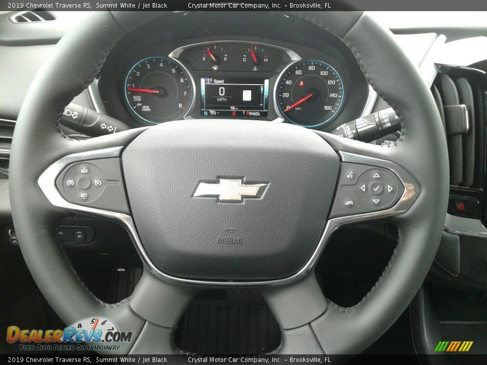 2019 Chevrolet Traverse RS Summit White / Jet Black Photo #14