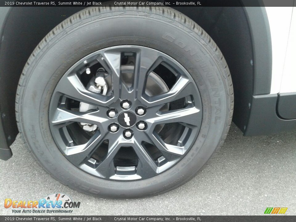 2019 Chevrolet Traverse RS Summit White / Jet Black Photo #20