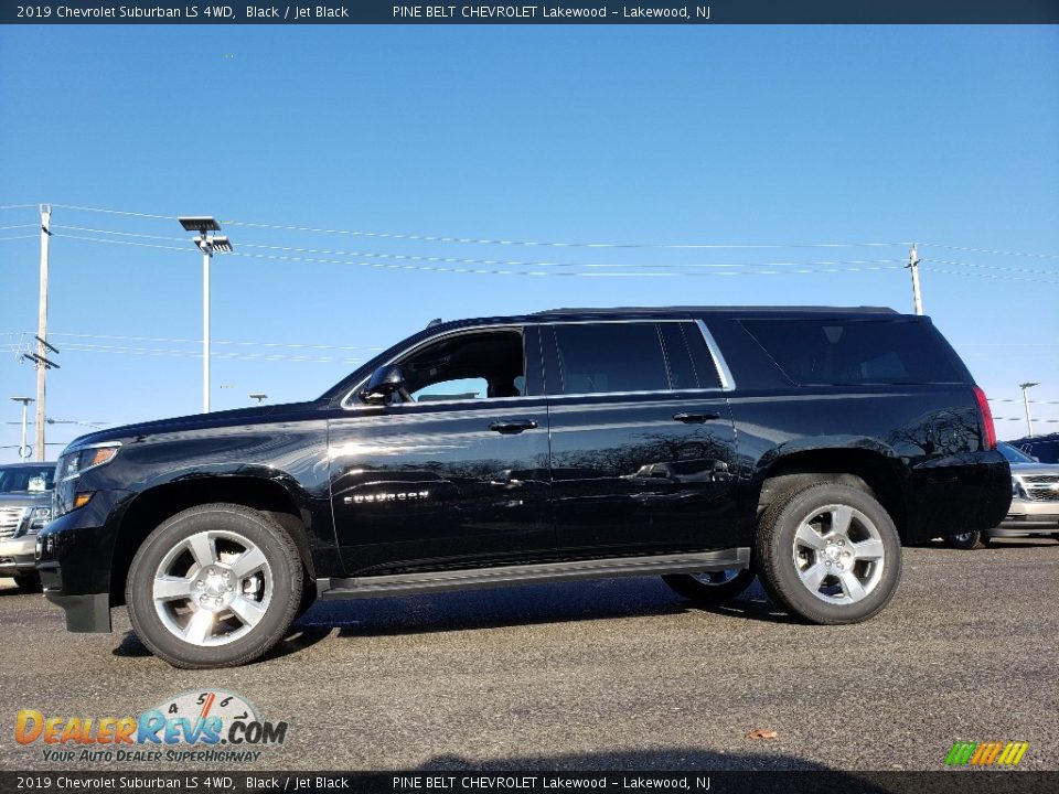 2019 Chevrolet Suburban LS 4WD Black / Jet Black Photo #3