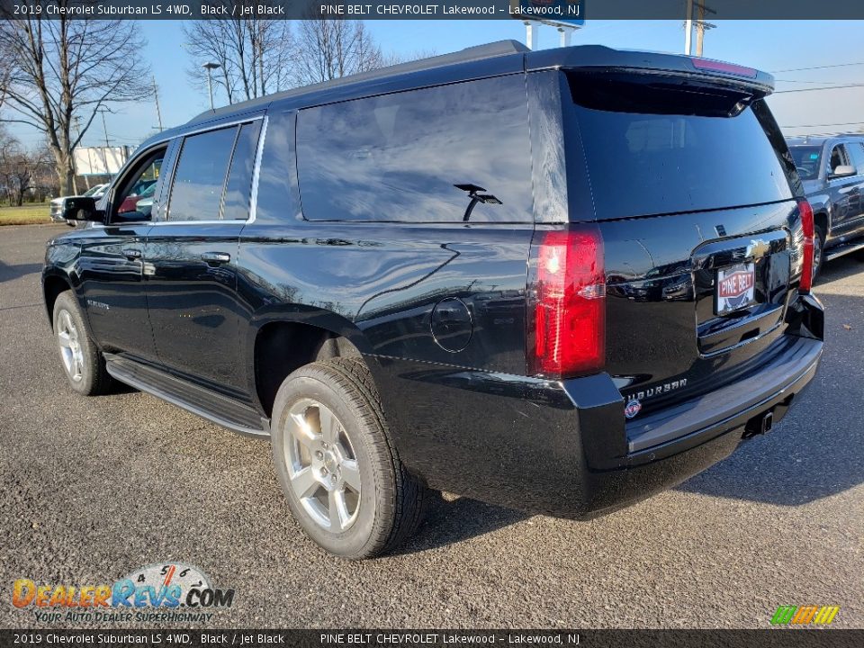 2019 Chevrolet Suburban LS 4WD Black / Jet Black Photo #4