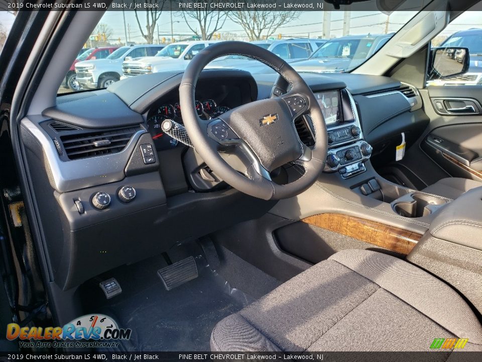 2019 Chevrolet Suburban LS 4WD Black / Jet Black Photo #7