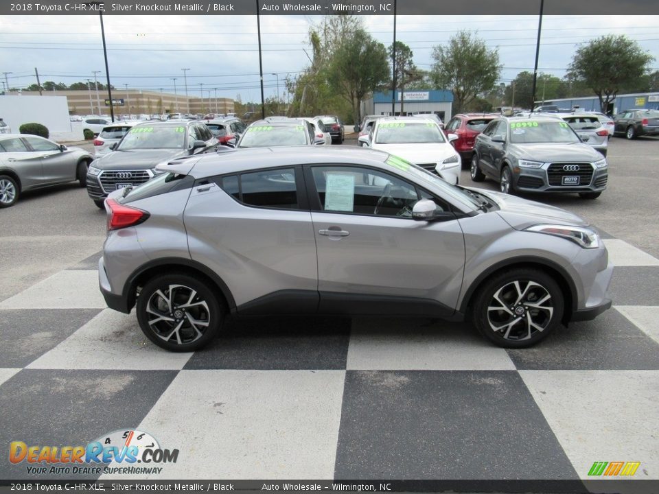 2018 Toyota C-HR XLE Silver Knockout Metallic / Black Photo #3