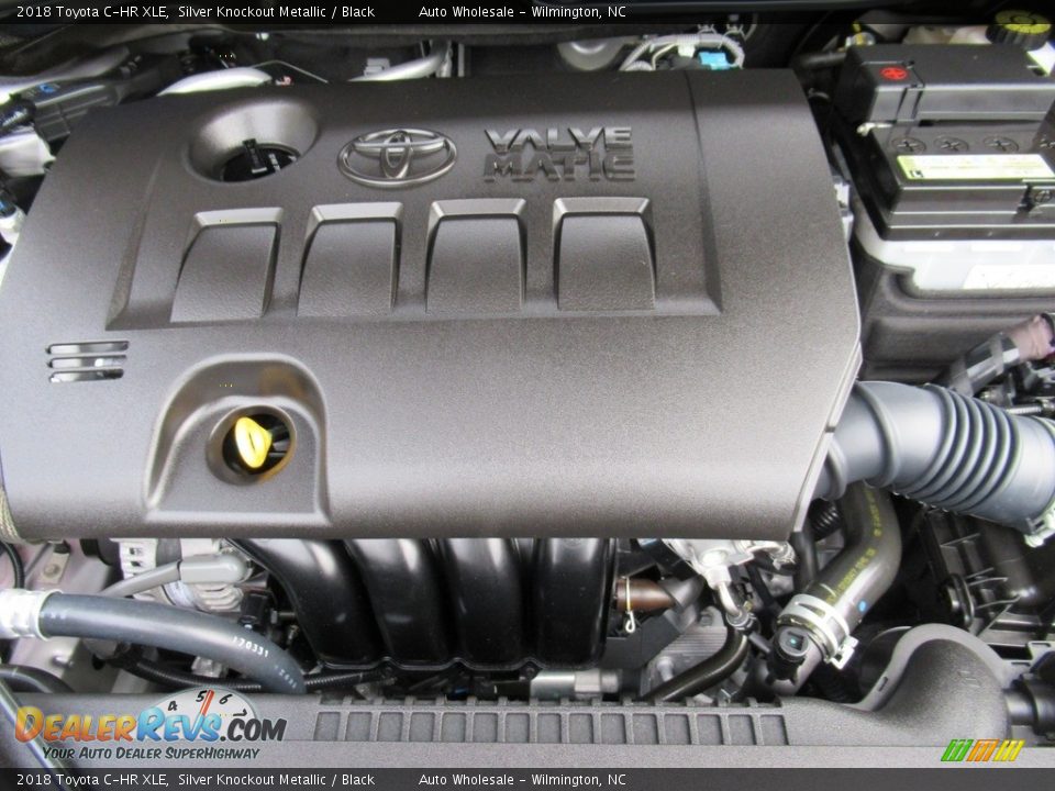 2018 Toyota C-HR XLE Silver Knockout Metallic / Black Photo #6
