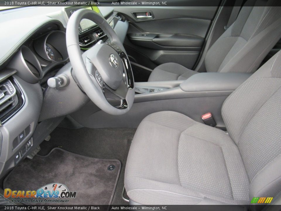 2018 Toyota C-HR XLE Silver Knockout Metallic / Black Photo #11