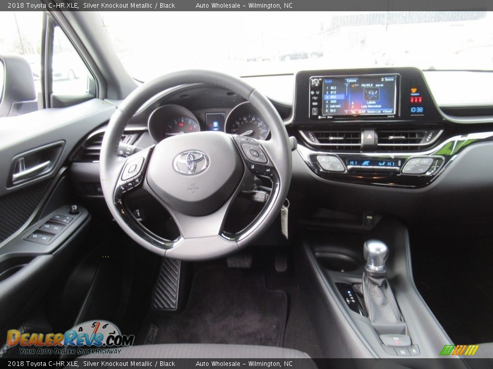 2018 Toyota C-HR XLE Silver Knockout Metallic / Black Photo #15