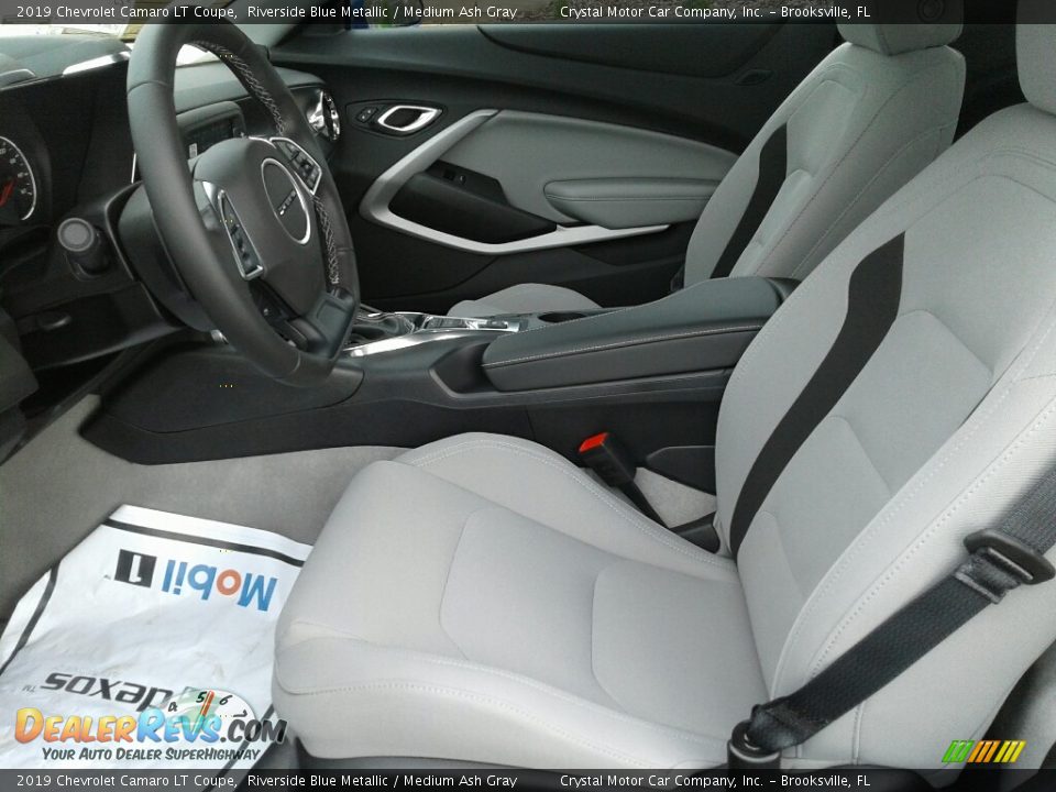 Front Seat of 2019 Chevrolet Camaro LT Coupe Photo #9