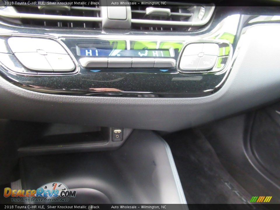 2018 Toyota C-HR XLE Silver Knockout Metallic / Black Photo #18