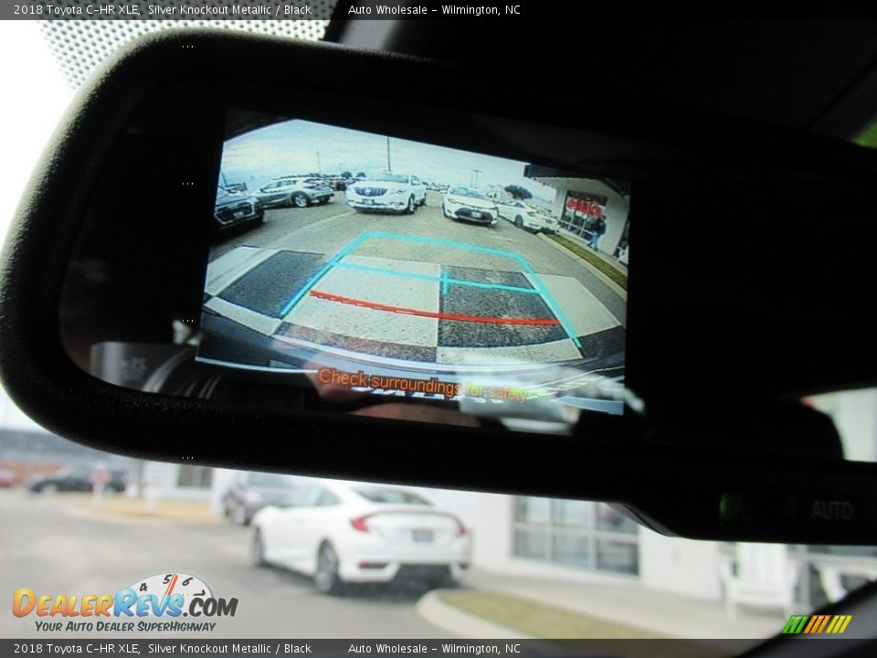 2018 Toyota C-HR XLE Silver Knockout Metallic / Black Photo #19
