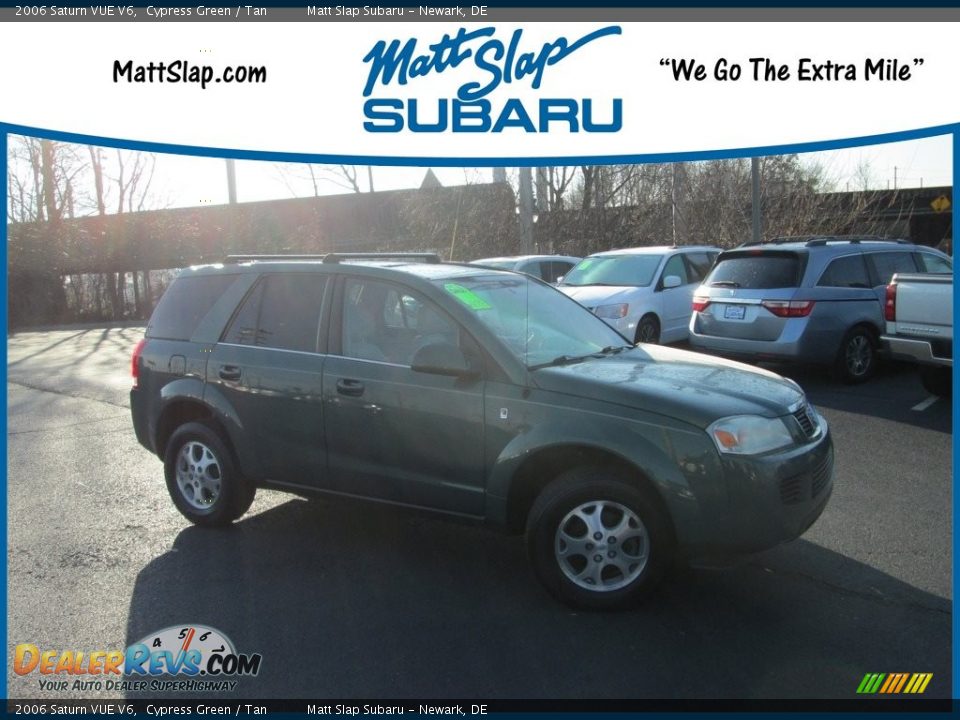 2006 Saturn VUE V6 Cypress Green / Tan Photo #1