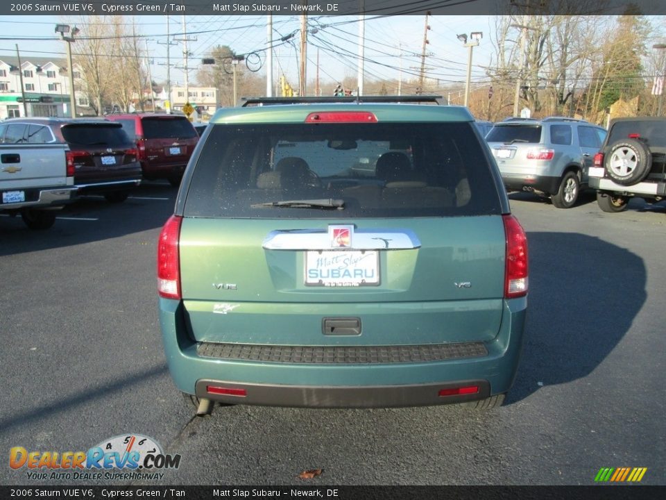 2006 Saturn VUE V6 Cypress Green / Tan Photo #7