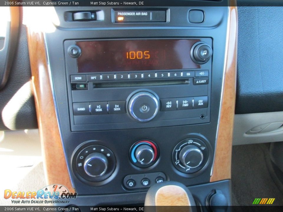 2006 Saturn VUE V6 Cypress Green / Tan Photo #23