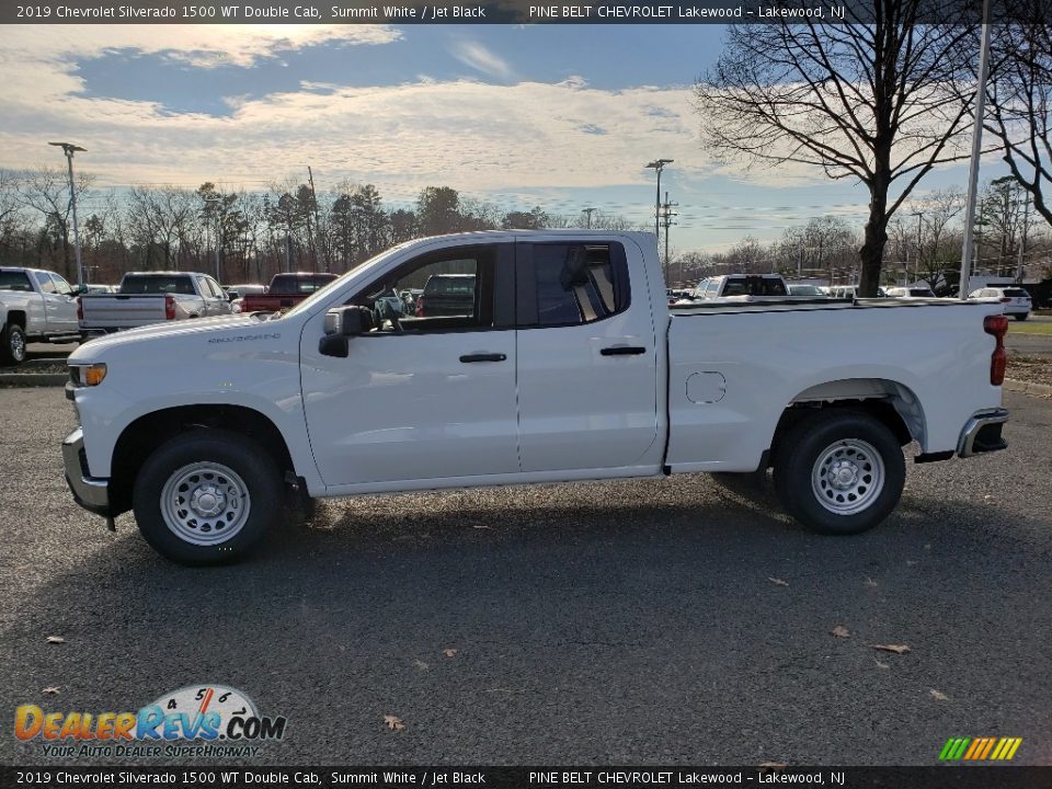 2019 Chevrolet Silverado 1500 WT Double Cab Summit White / Jet Black Photo #3