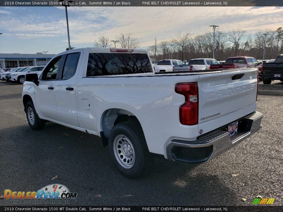 2019 Chevrolet Silverado 1500 WT Double Cab Summit White / Jet Black Photo #4