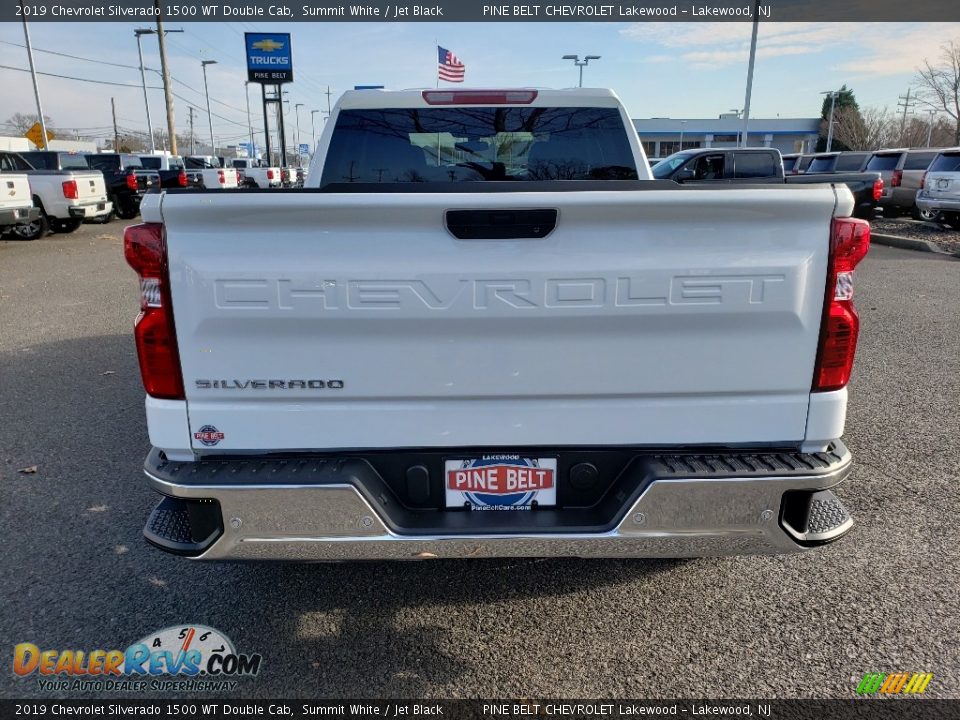 2019 Chevrolet Silverado 1500 WT Double Cab Summit White / Jet Black Photo #5