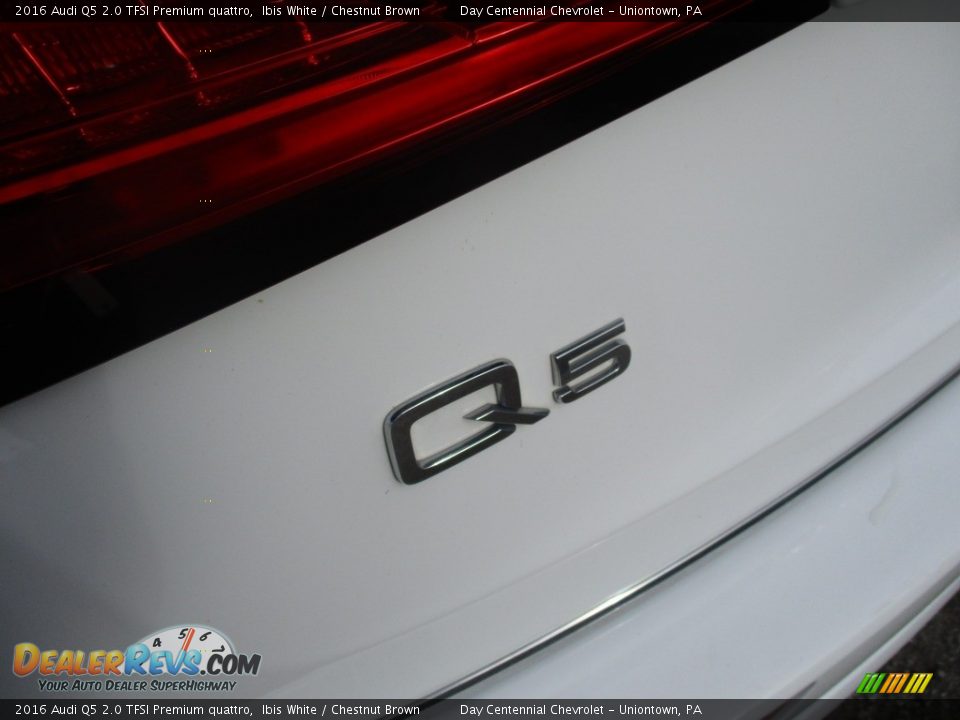 2016 Audi Q5 2.0 TFSI Premium quattro Ibis White / Chestnut Brown Photo #8