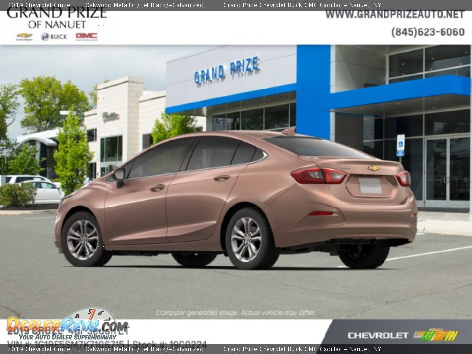 2019 Chevrolet Cruze LT Oakwood Metallic / Jet Black/­Galvanized Photo #2