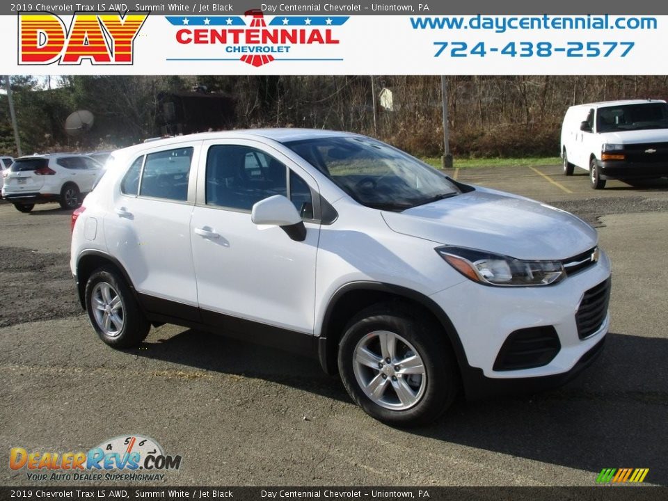 2019 Chevrolet Trax LS AWD Summit White / Jet Black Photo #1