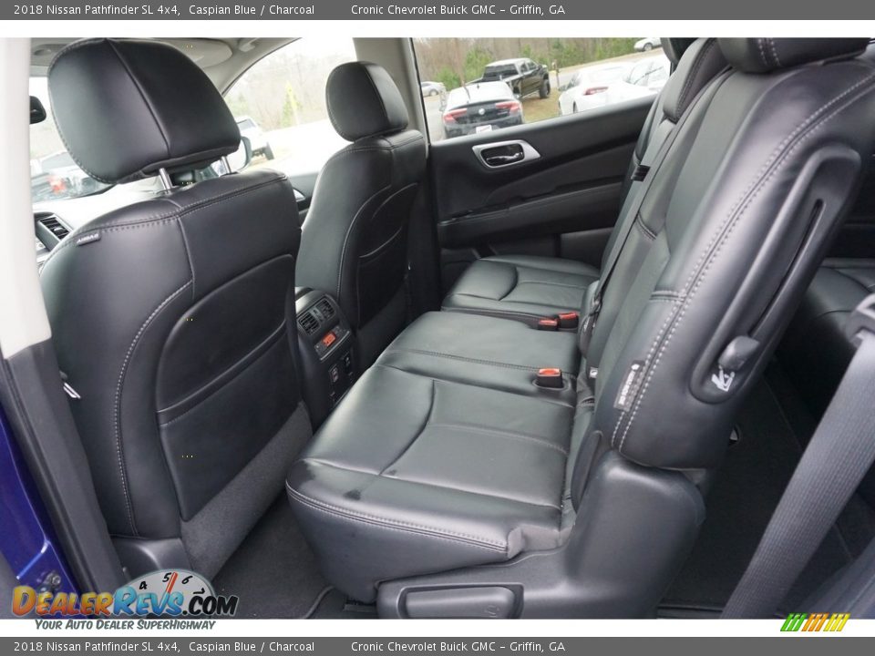 2018 Nissan Pathfinder SL 4x4 Caspian Blue / Charcoal Photo #20