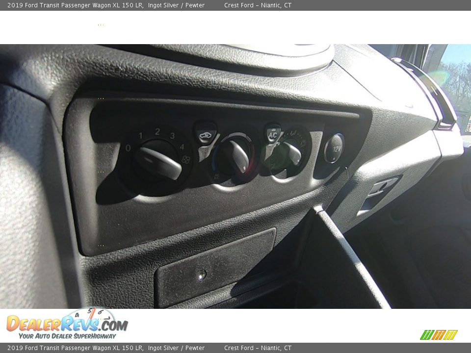 2019 Ford Transit Passenger Wagon XL 150 LR Ingot Silver / Pewter Photo #15