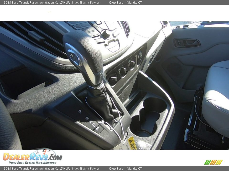 2019 Ford Transit Passenger Wagon XL 150 LR Ingot Silver / Pewter Photo #16