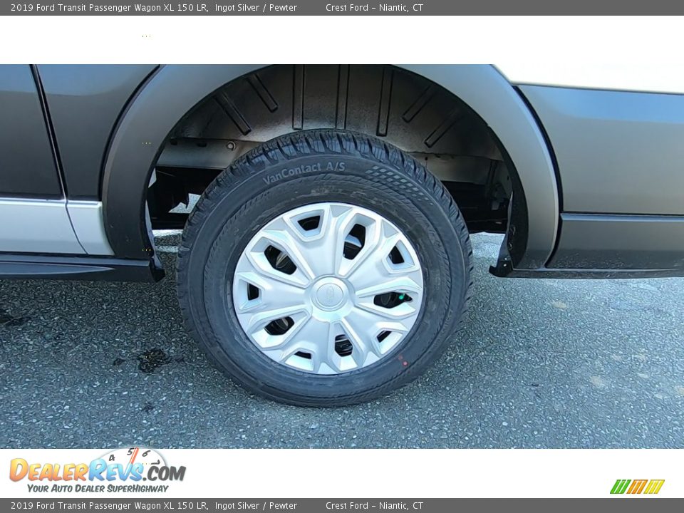 2019 Ford Transit Passenger Wagon XL 150 LR Ingot Silver / Pewter Photo #17