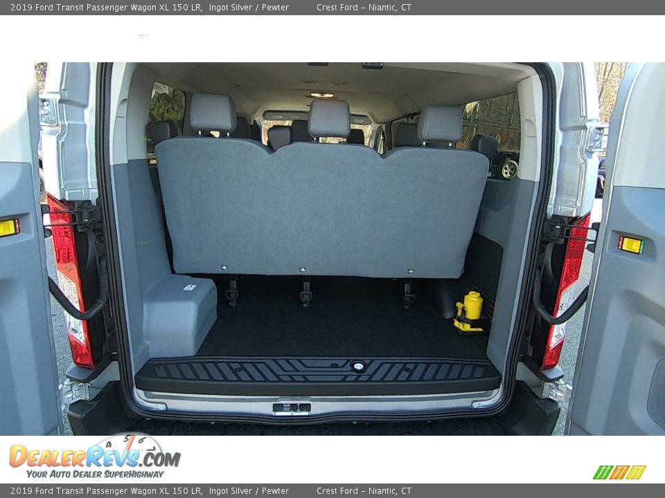 2019 Ford Transit Passenger Wagon XL 150 LR Ingot Silver / Pewter Photo #18