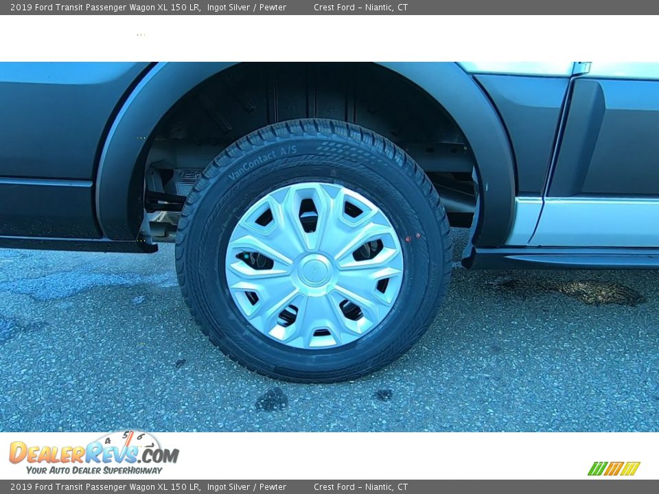 2019 Ford Transit Passenger Wagon XL 150 LR Ingot Silver / Pewter Photo #19