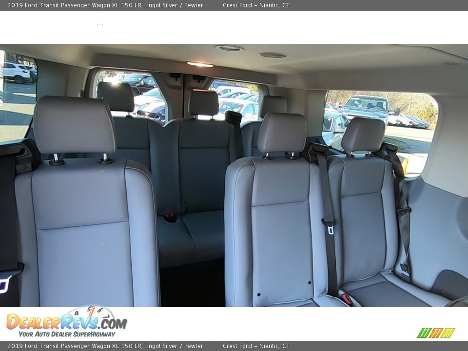 2019 Ford Transit Passenger Wagon XL 150 LR Ingot Silver / Pewter Photo #20