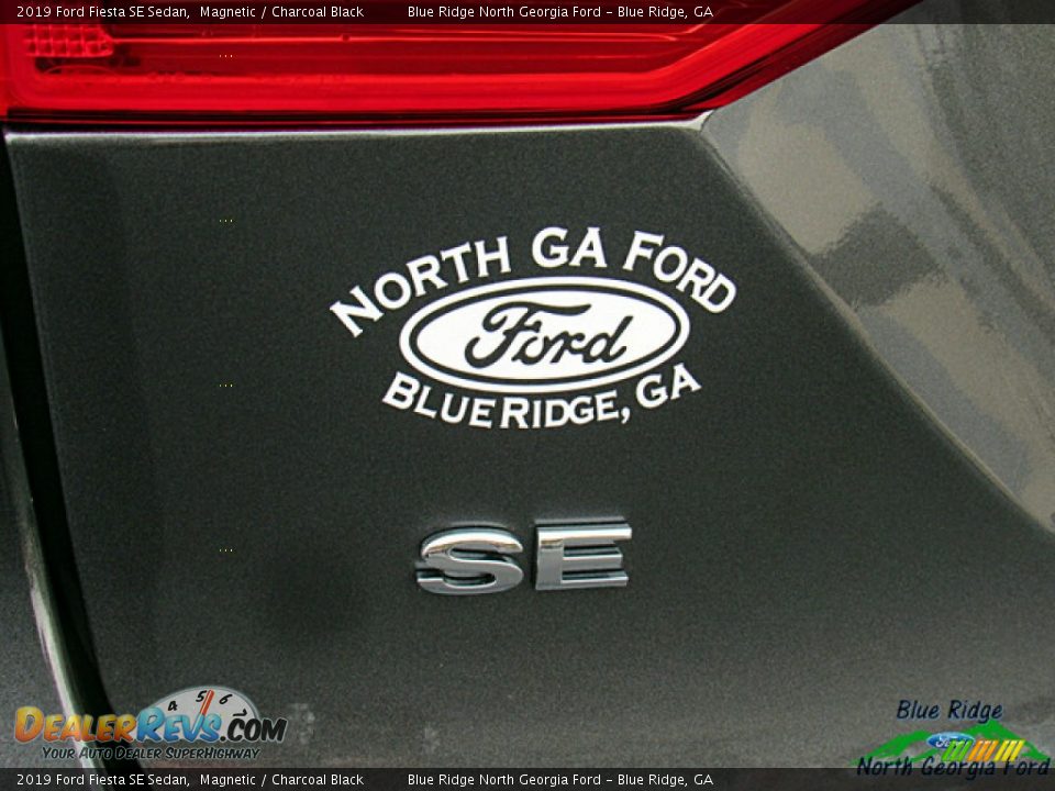 2019 Ford Fiesta SE Sedan Magnetic / Charcoal Black Photo #34